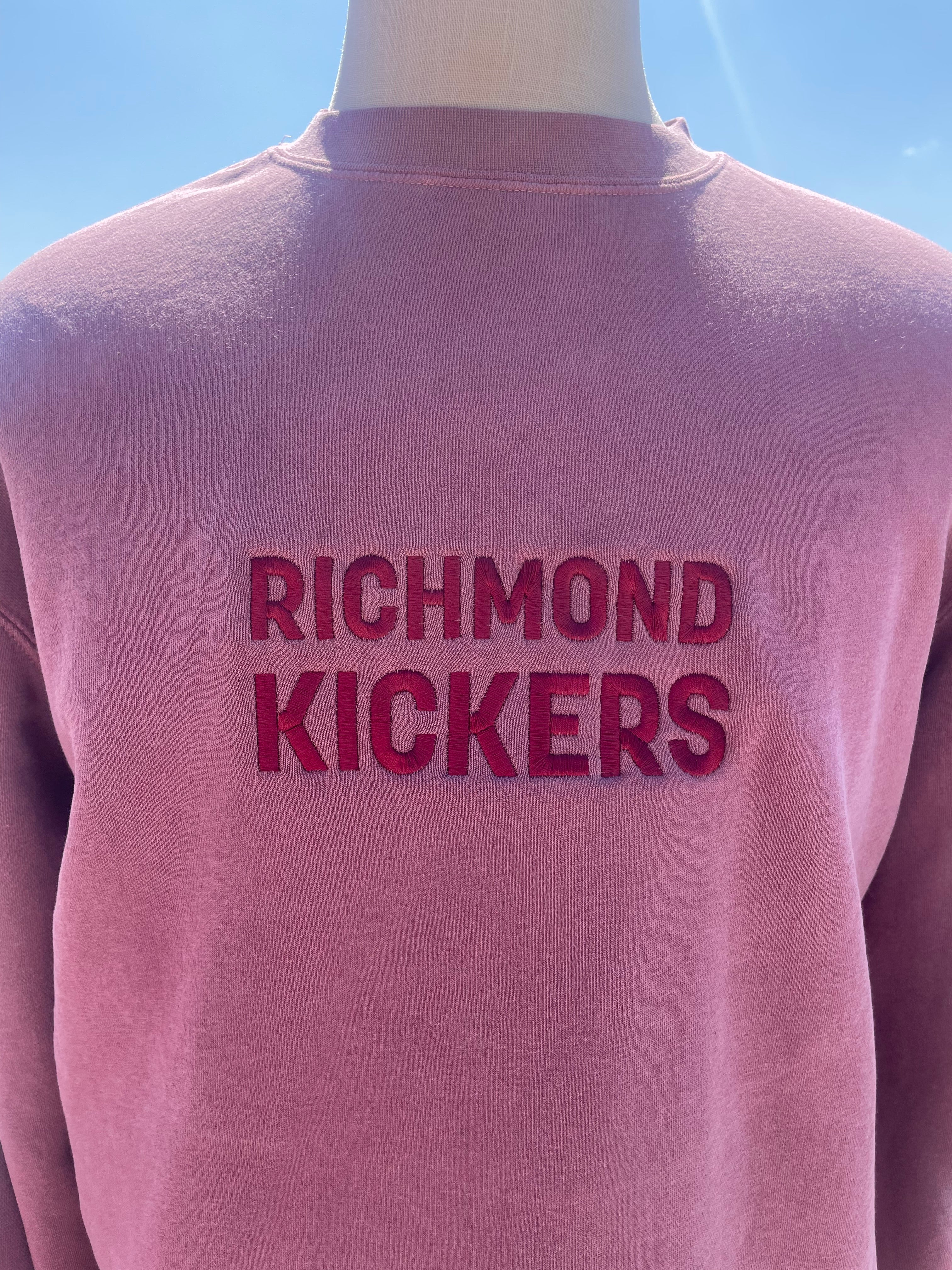 Richmond Kickers Embroidered Crewneck